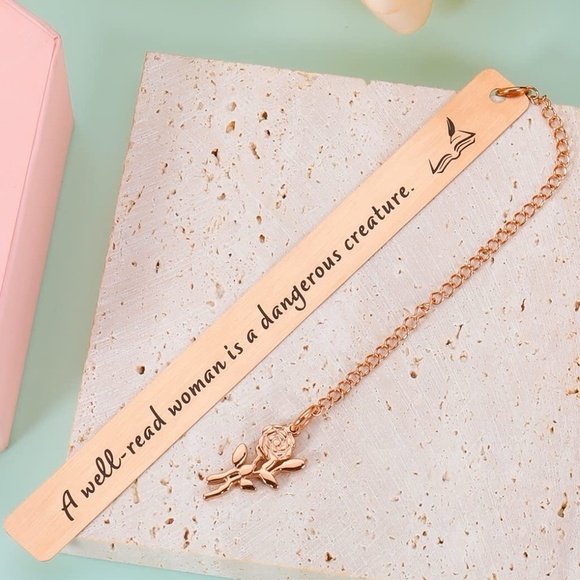 Other - Ladies Book Mark: "A Well Read Woman is a Dangerous Creature"